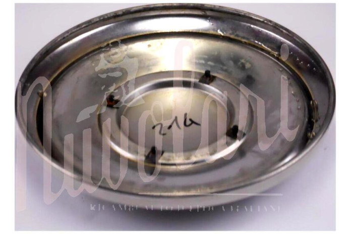 COPPA RUOTA INOX INCASTRO