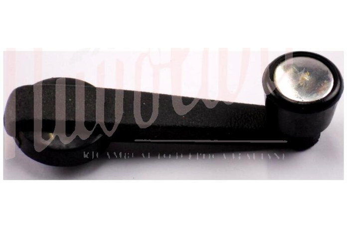 MANIGLIA ALZAVETRO PLASTICA (BORCHIETTA CROMATA)