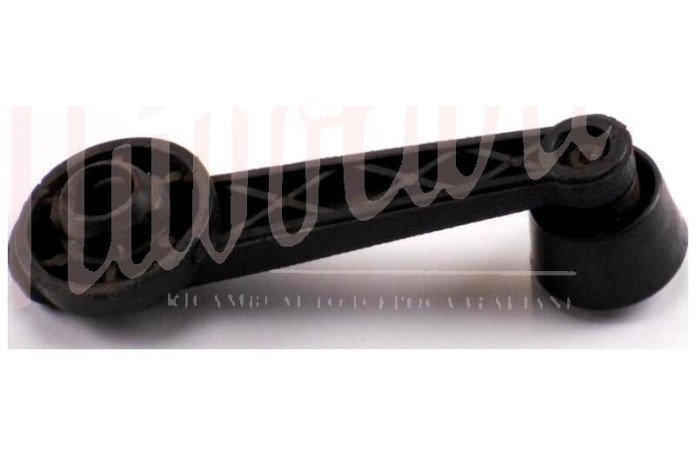 MANIGLIA ALZAVETRO PLASTICA (BORCHIETTA CROMATA)