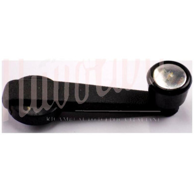 MANIGLIA ALZAVETRO PLASTICA (BORCHIETTA CROMATA)