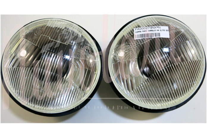 COPPIA FARO CARELLO H4 D/170 EST C/OSC C/SUPPORTO