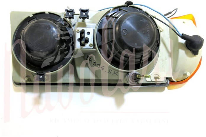 FARO SIEM H4 H1 C/ REG AUTO FANALINI ARANCIO