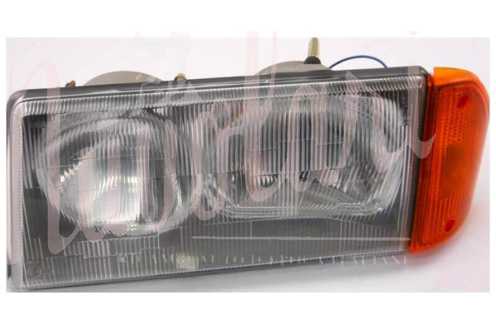 FARO CARELLO H4 H1 C/ REG AUTO FANALINI ARANCIO