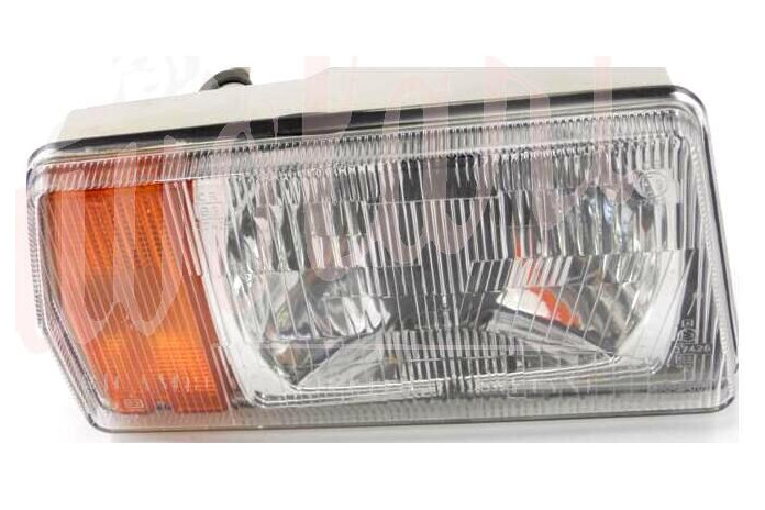 FARO COMPLETO ARANCIO CARELLO SX H4