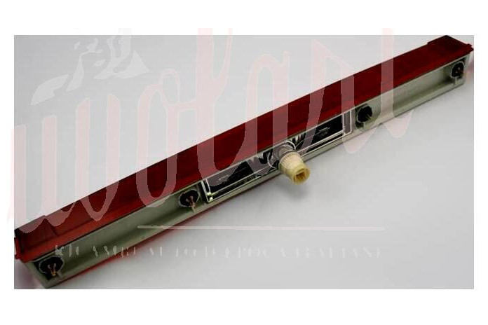 FANALE POST CENTRALE BAULE TARGA CARELLO ROSSO