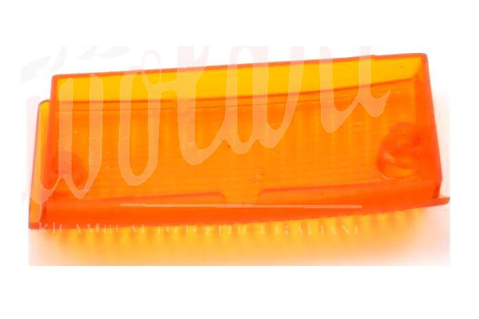 LENTE FANALINO ANTERIORE GECAR ARANCIO