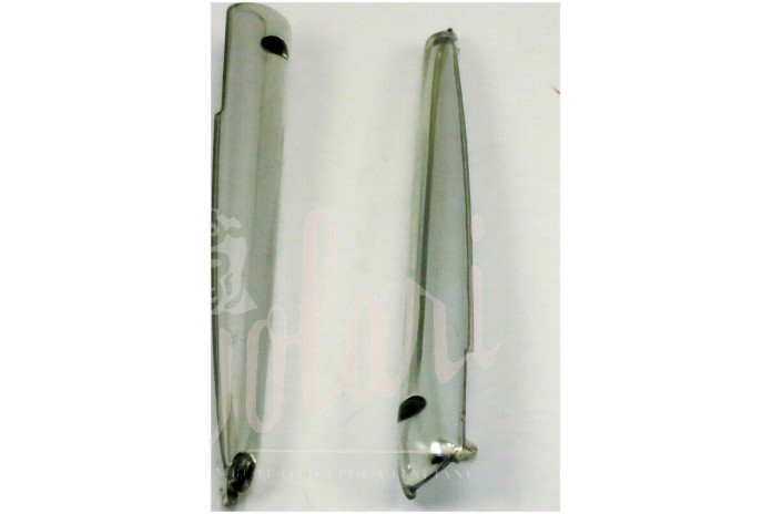 BAFFO MASCHERINA IN PLASTICA CROMATA