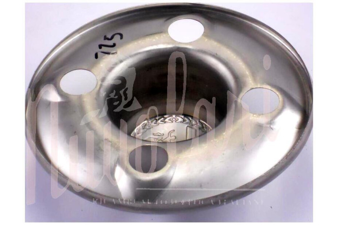 COPPETTA INOX RUOTA