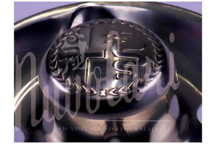 COPPETTA INOX RUOTA