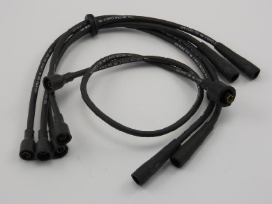 SERIE CAVI CANDELE NERISILICONE BOBINA CORTA PER LANCIA BETA MONTECARLO 2000 