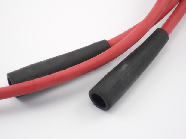 SERIE CAVI CANDELE ROSSI SILICONE PER LANCIA BETA MONTECARLO II°S -1