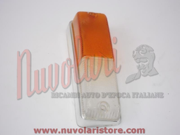 2 LENTI ANTERIORI ALTISSIMO BIANCO ARANCIO PER ALFA ROMEO GIULIA 1300 -0