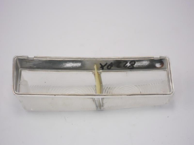 COPPIA LENTI FANALINI ANTERIORI OLSA BIANCA PER ALFA ROMEO GIULIA 1600 S -3