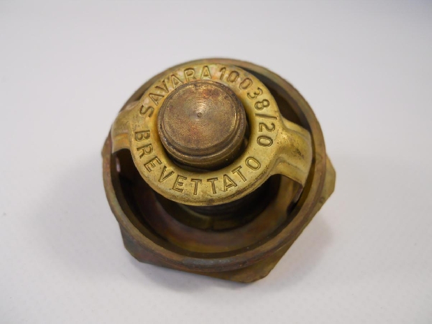 TERMOSTATO SAVARA BOLLINO ROSSO APRE PRIMA 75° PER FIAT 1100 - 103 D -1