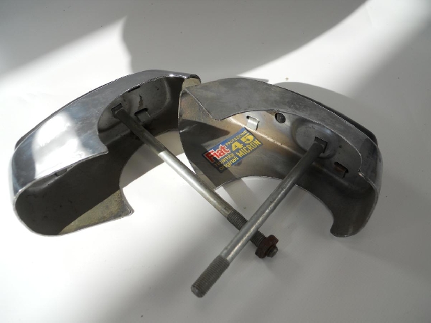 ROSTRI PARAURTI DX+SX ANTERIORI = POSTERIORI PER FIAT 1100 D -1