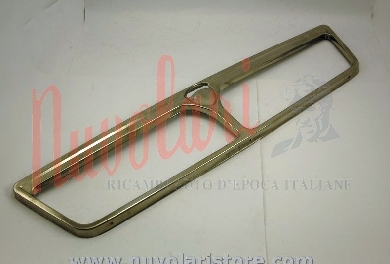CORNICE MASCHERINA CON STEMMA / FRONT MASCK FRAME WITH CAR LOGO PER LANCIA BETA MONTECARLO 2000 COUPE' - SPIDER