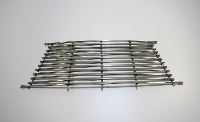 MASCHERINA CENTRALE ACCIAIO INOX / STAINLESS STEEL FRAME MASK LANCIA FULVIA 1200 1231 COUPE'-0