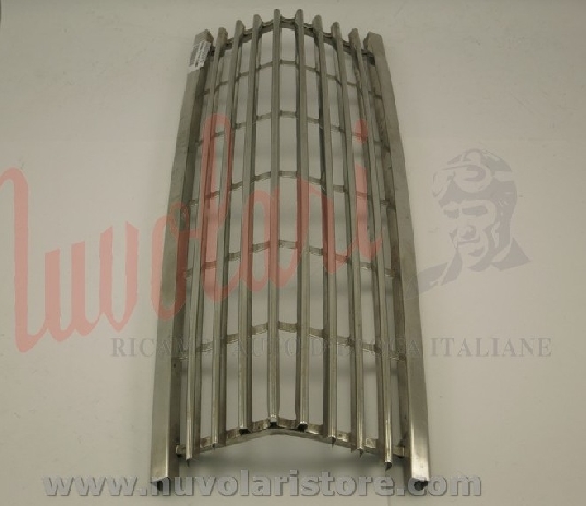 MASCHERINA CENTRALE ACCIAIO INOX / CENTRAL STAINLESS STEEL FRAME MASK LANCIA FULVIA SPORT 1200 COUPE'-1