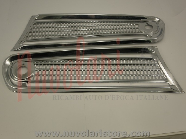 COPPIA GRIGLIE FANALINO / PAIR GRIDS LIGHTS ALFA ROMEO GIULIETTA TI 1300 II SERIE BERLINA-0