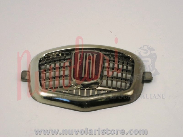 FREGIO CENTRALE / CENTRAL FRONT LOGO FIAT 500 D BERLINA