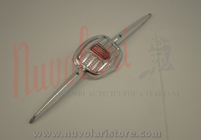 FREGIO CENTRALE COMPLETO DI BAFFI / CENTRAL LOGO WITH MASK PROFILES FIAT 500 F / L BERLINA-0
