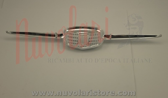 FREGIO CENTRALE COMPLETO DI BAFFI / CENTRAL LOGO WITH MASK PROFILES FIAT 500 F / L BERLINA-1