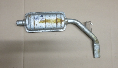 SILENZIATORE TERMINALE AUTOBIANCHI A 112 SERIE 1 / TERMINAL SILENCER AUTOBIANCHI A 112 SERIE 1