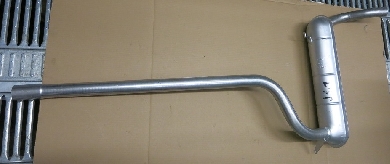 SILEZIATORE CENTRALE LANCIA FULVIA HF 1600 SERIE 2 / CENTRAL SILENCER LANCIA FULVIA HF 1600 SERIE 2