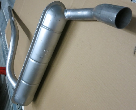 SILEZIATORE CENTRALE LANCIA FULVIA HF 1600 SERIE 2 / CENTRAL SILENCER LANCIA FULVIA HF 1600 SERIE 2-1