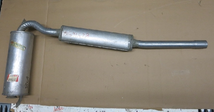SILENZIATORE CENTRALE ORIGINALE LANCIA BETA BERLINA  / ORIGINAL CENTRAL SILENCER LANCIA BETA BERLINA