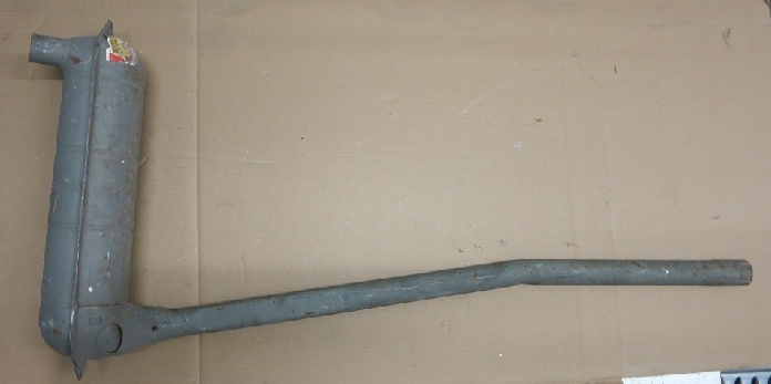 SILENZIATORE CENTRALE ORIGINALE LANCIA BETA HPE 1600 - ORIGINAL CENTRAL SILENCER LANCIA BETA HPE 1600