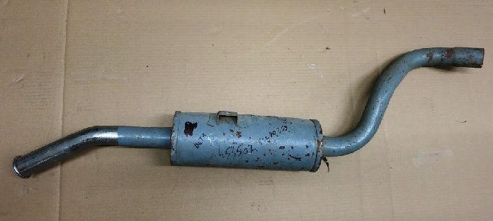 SILENZIATORE TERMINALE LANCIA BETA SERIE 1 - HPE / TERMINAL SILENCER LANCIA BETA SERIE 1 - HPE