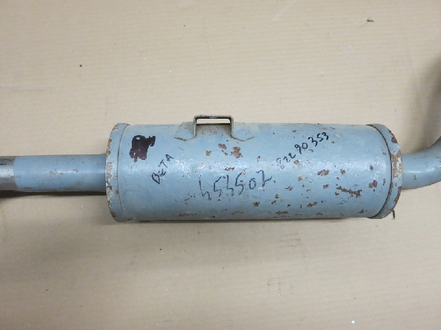 SILENZIATORE TERMINALE LANCIA BETA SERIE 1 - HPE / TERMINAL SILENCER LANCIA BETA SERIE 1 - HPE-1