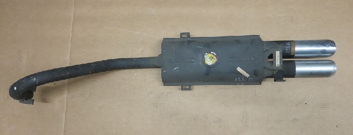 SILENZIATORE TERMINALE SPECIALE "LOTOS" FIAT 124 SPECIAL T / SPECIAL TERMINAL SILENCER "LOTOS" FIAT 124 SPECIAL T