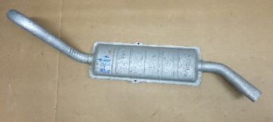 SILENZIATORE TERMINALE FIAT 124 COUPE' 1.6 - 1.8 / TERMINAL SILENCER FIAT 124 COUPE' 1.6 - 1.8