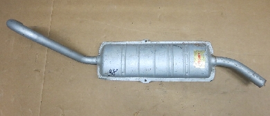 SILENZIATORE TERMINALE ORIGINALE FIAT 124 COUPE' 1600 / ORIGINAL TERMINAL SILENCER FIAT 124 COUPE' 1600