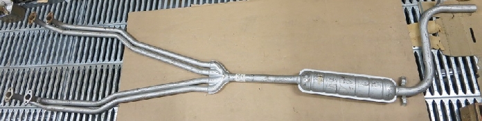 COLLETTORE DI SCARICO E SILENZIATORE CENTRALE ALFA 33 1.2 - 1.3 - 1.5 / CENTRAL SILENCER AND DISCHARGE COLLECTOR ALFA 33 1.2 - 1