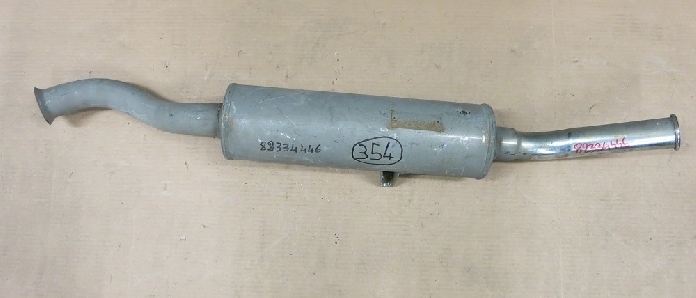 SILENZIATORE TERMINALE ORIGINALE LANCIA GAMMA 2.0 - 2.5 / ORIGINAL TERMINAL SILENCER LANCIA GAMMA 2.0 - 2.5