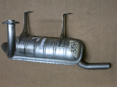 SILENZIATORE TERMINALE RIPRODOTTO FIAT 600 D - SEAT 600 - ZASTAVA 750 / REPRODUCED TERMINAL SILENCER FIAT 600 D - SEAT 600 - ZAS