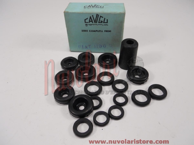 SERIE GOMMINI FRENI FIAT 1100-103 D BERLINA - STATION WAGON / BRAKE RUBBER SERIES FIAT 1100-103 D BERLINA - STATION WAGON-0