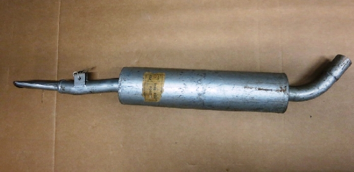 SILENZIATORE TERMINALE FIAT 1500 L - 1800 B - 2300  / TERMINAL SILENCER FIAT 1500 L - 1800 B - 2300