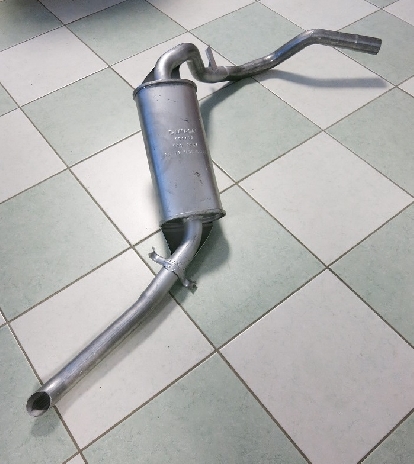 SILENZIATORE TERMINALE ALFA ROMEO GIULIETTA  / TERMINAL SILENCER ALFA ROMEO GIULIETTA-0