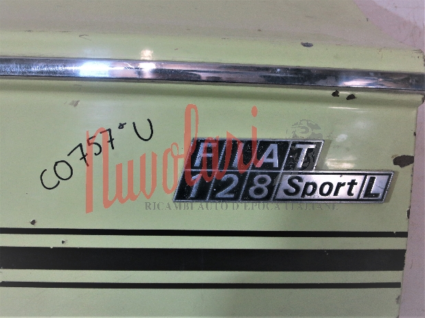 BAULE POSTERIORE FIAT 128 COUPE' / REAR BONNET FIAT 128 COUPE'-1