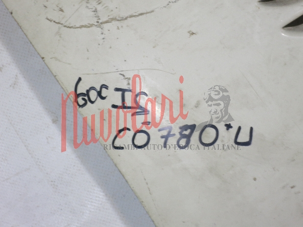 COFANO MOTORE FIAT 600 I SERIE / ENGINE BONNET FIAT 600 I SERIE-1