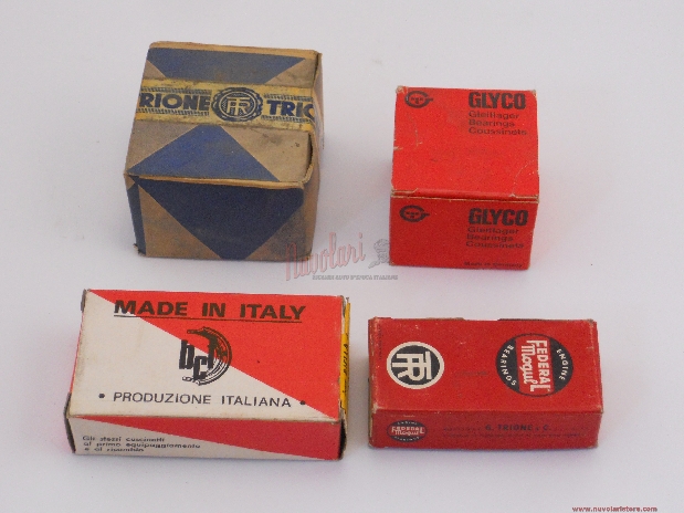 SERIE BRONZINE BIELLA 0.30 - 0.762 FIAT 125 / SET MAIN BEARINGS 0.30 - 0.762 FIAT 125
