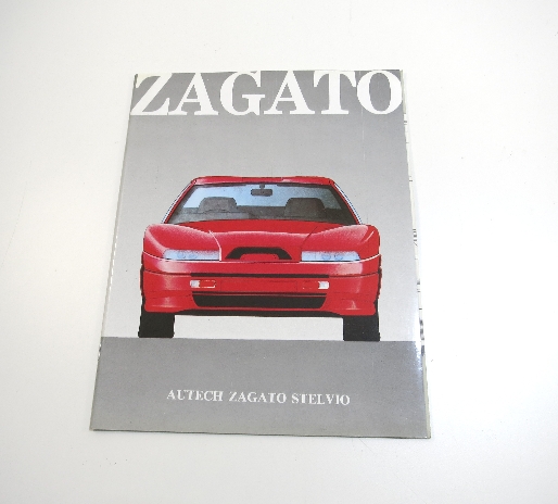 DEPLIANT AUTECH ZAGATO STELVIO