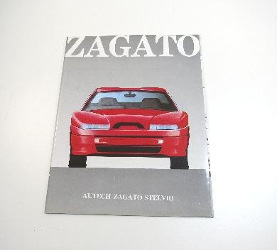DEPLIANT AUTECH ZAGATO STELVIO