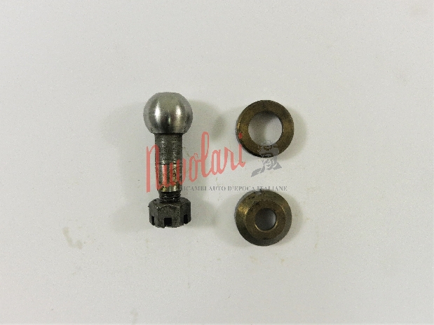 SNODO SFERICO STERZO CON BOCCOLE D.18 FIAT 500 A SIATA / SPHERICAL JOINT STEERING WITH BUSHES