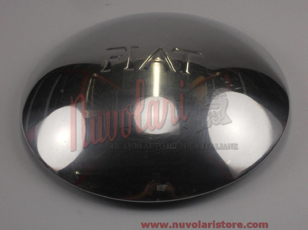 COPPA RUOTA ALLUMINIO FIAT 1100 E / ALUMINIUM WHEEL COVER