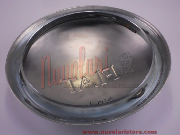 COPPA RUOTA ALLUMINIO FIAT 1100 E / ALUMINIUM WHEEL COVER-0